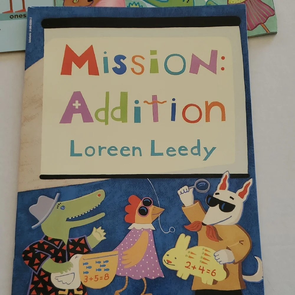 Math Children's Books - Set of 4 Titles